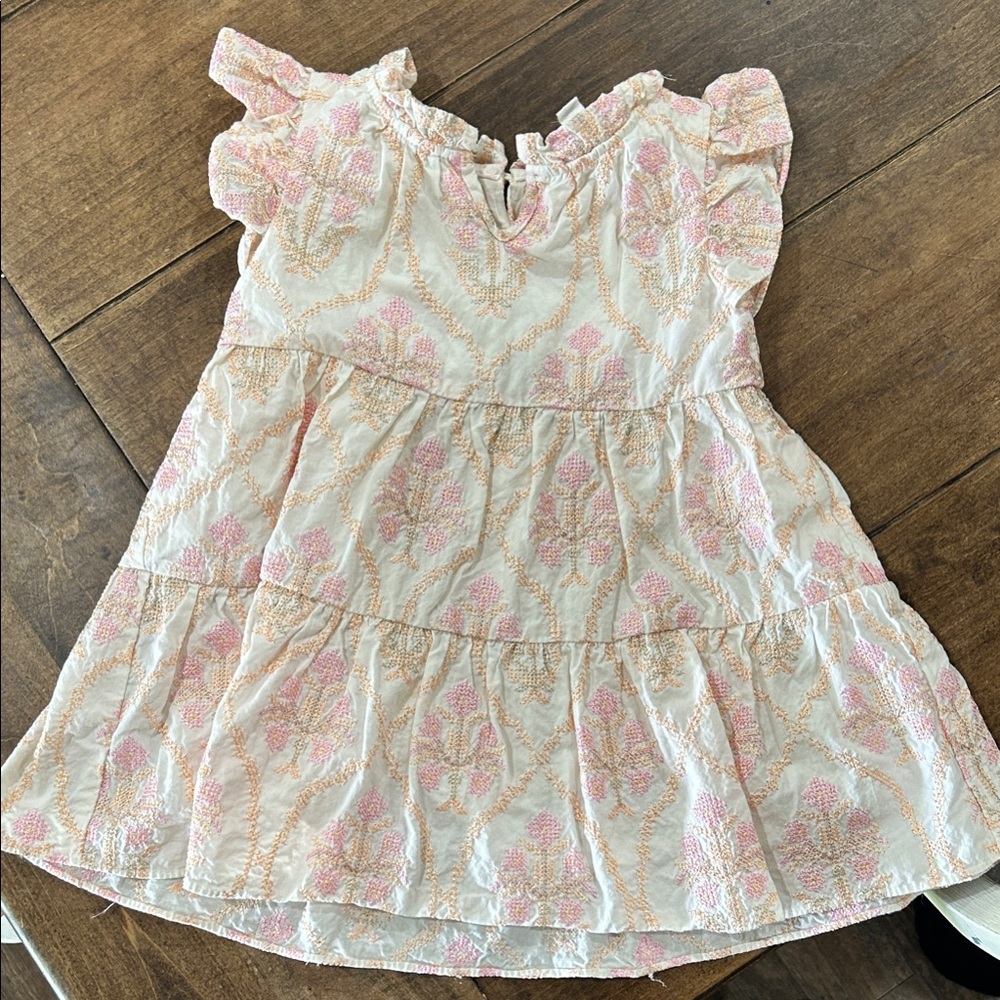 A Loves a girls Ruffle Sleeve Dress